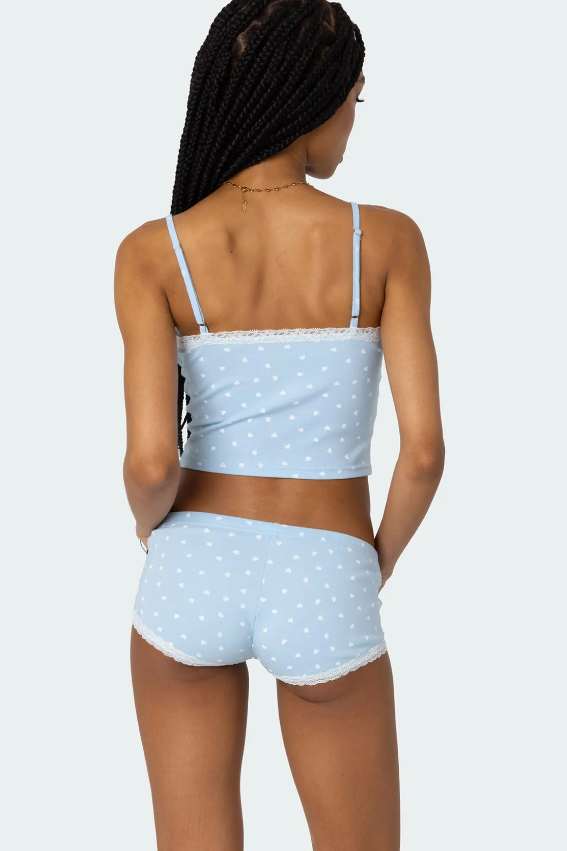 Follow Ur Heart Printed Tank Top
