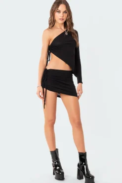Frankie Long Sleeve Asymmetric Top