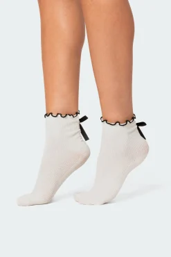 Frill & Bow Socks
