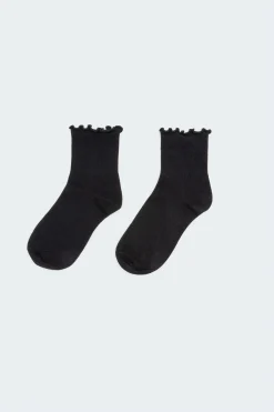 Frilled Hem Socks