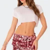 Gemini Cropped T Shirt