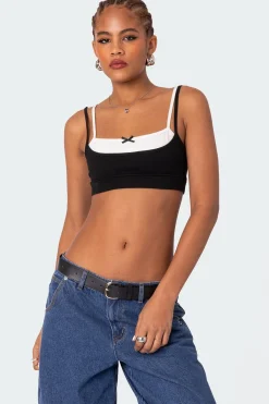 Gracie Layered Bra Top