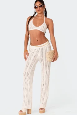 Hazel Crochet Pants