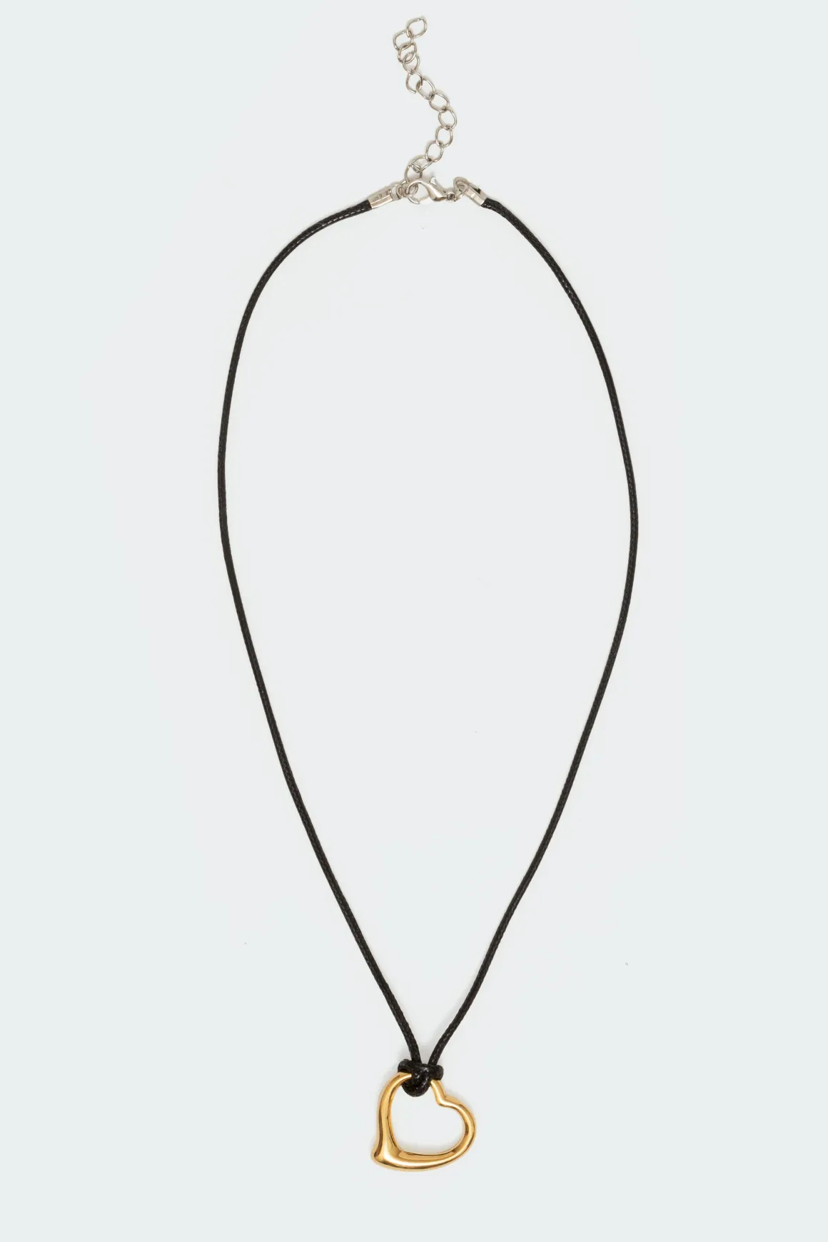 Heart Of Gold Cord Necklace