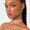 Heartache Satin Choker