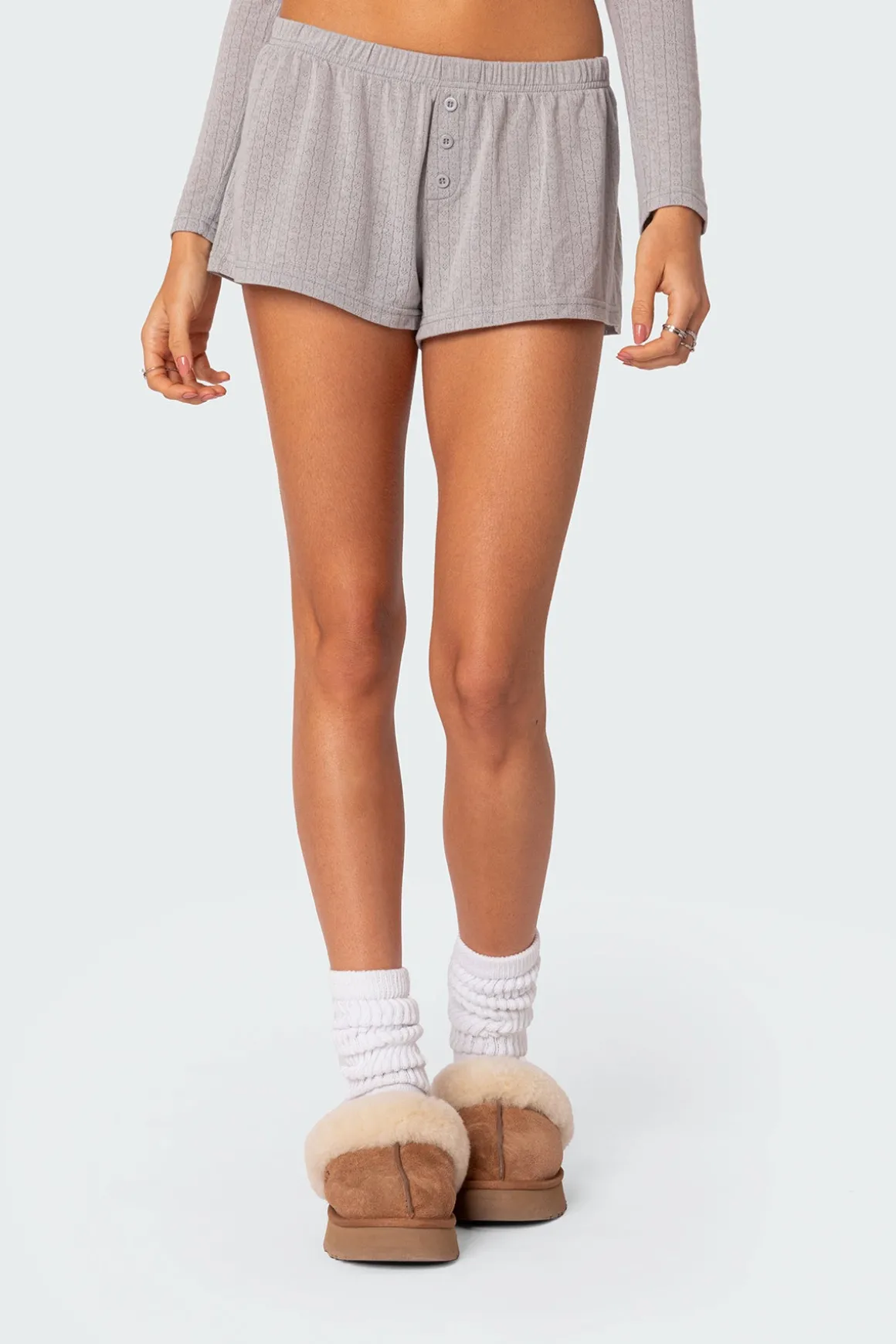Homey Pointelle Shorts