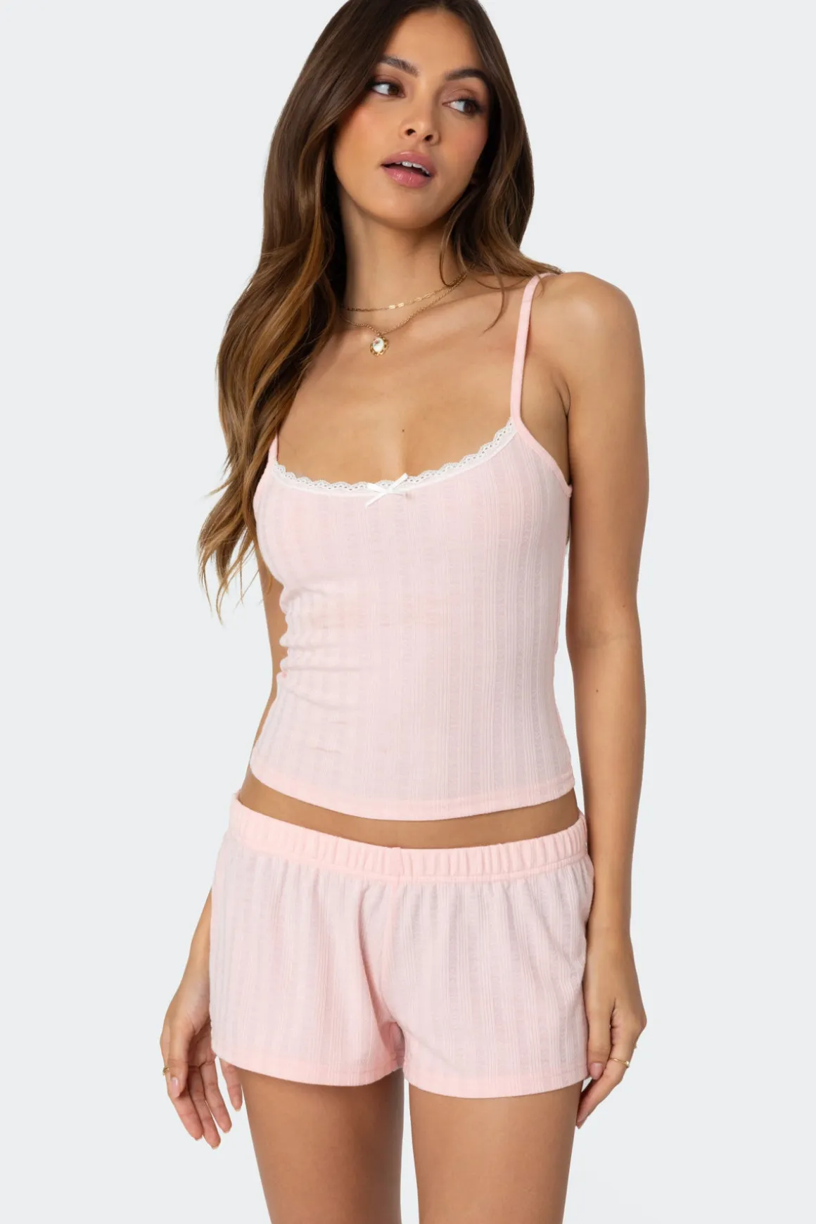 Irene Pointelle Tank Top