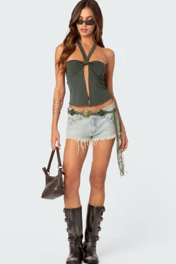 Julia Split Front Top
