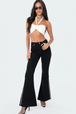 Kai Adjustable Strapless Crop Top