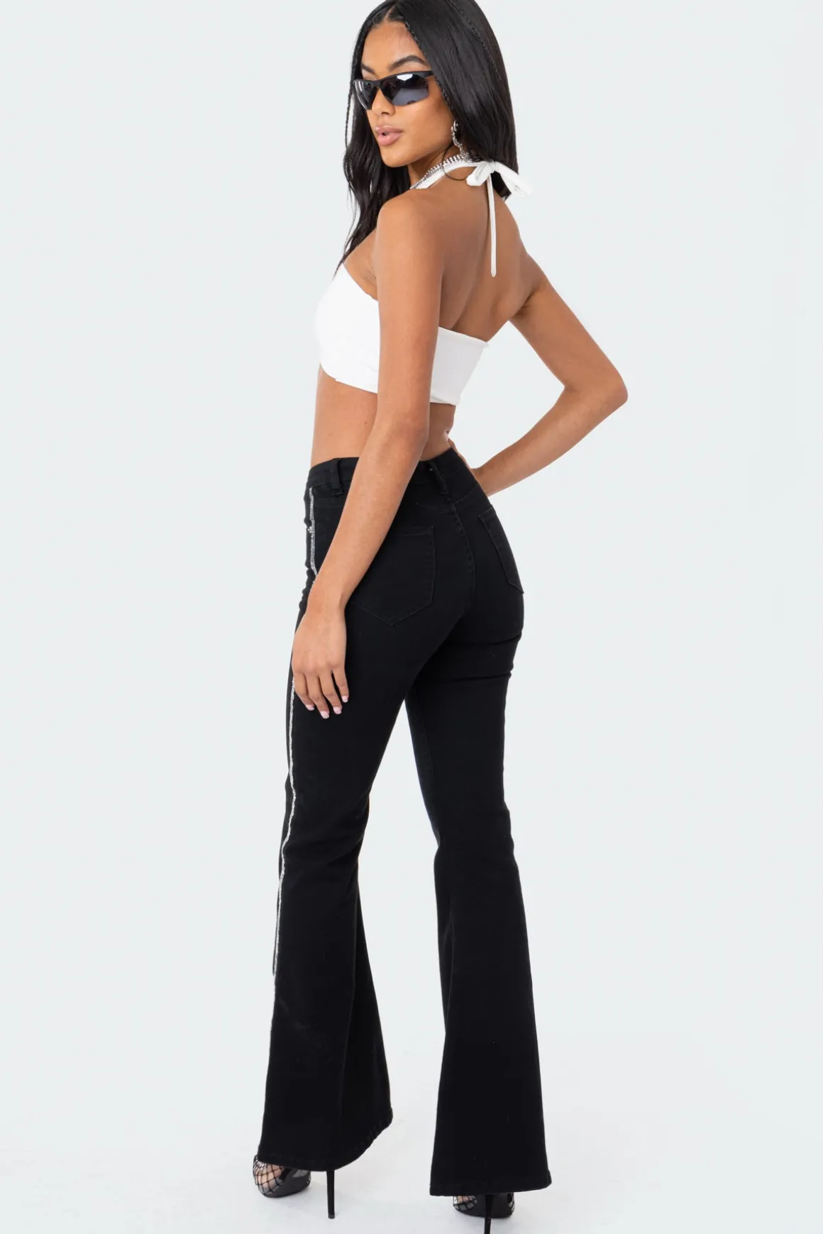 Kai Adjustable Strapless Crop Top