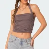 Kaila Gathered Halter Top