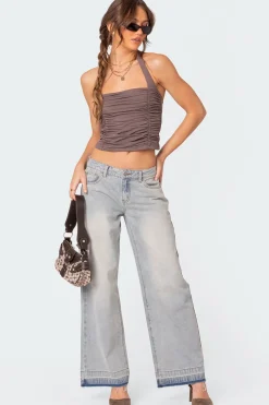 Kaila Gathered Halter Top