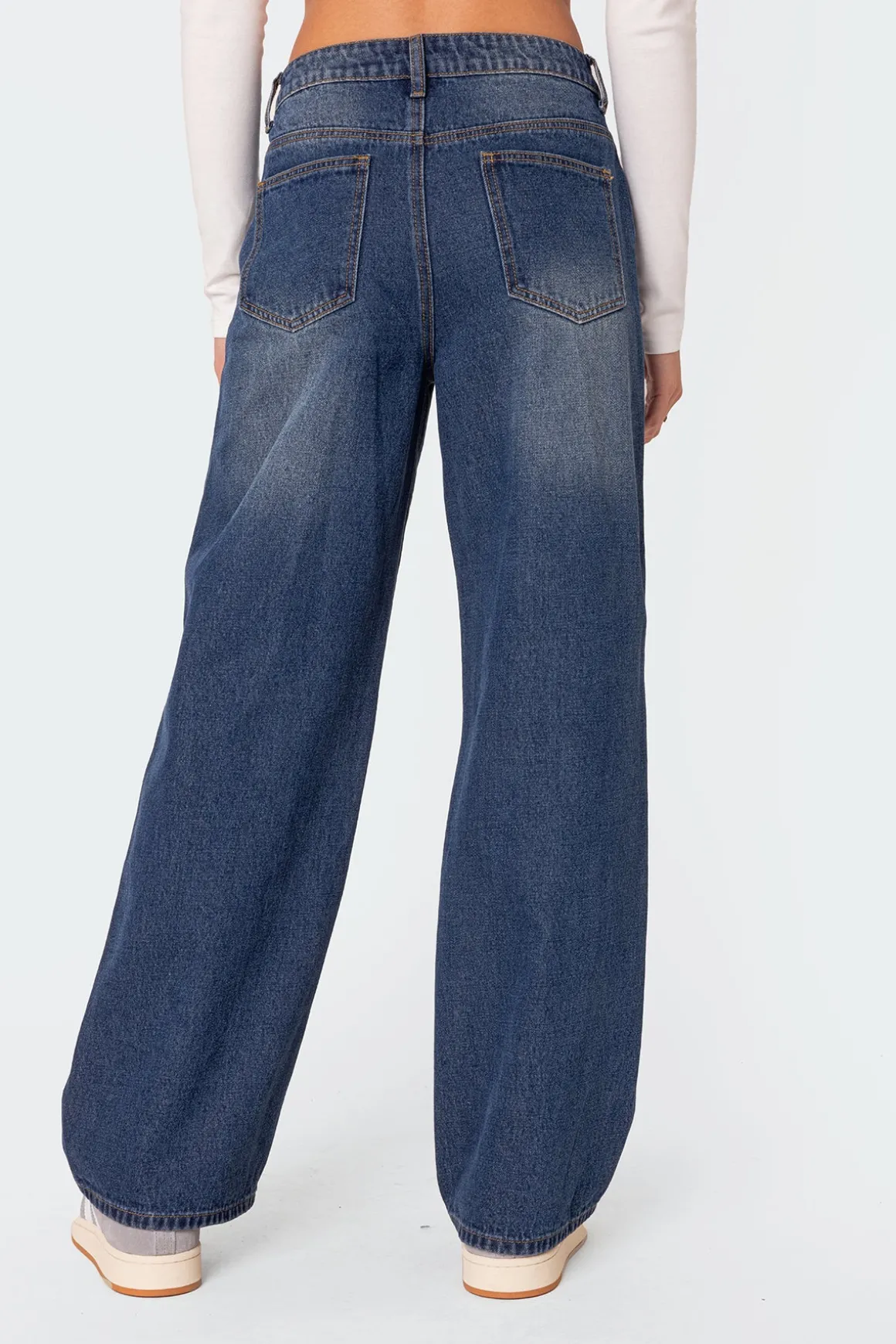 Karie Relaxed Mid Rise Jeans