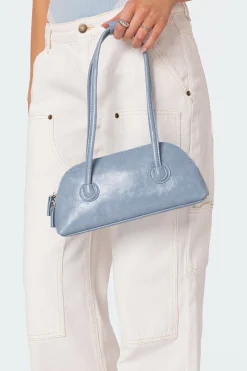 Kelly Faux Leather Shoulder Bag