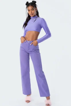 Kimmy Shiny Crop Top