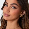 Knotted Square Studs