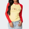 La Baby Raglan Long Sleeve T Shirt