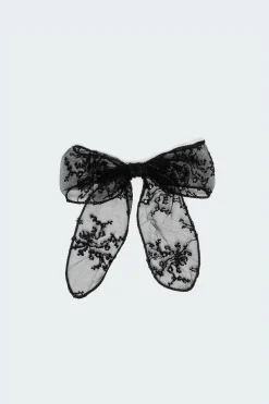 Lace Bow Hair Clip