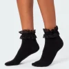 Lace Trim Socks