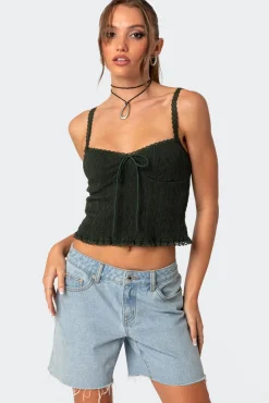 Lacey Knit Tank Top