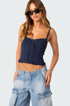 Lacey Knit Tank Top