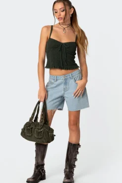 Lacey Knit Tank Top