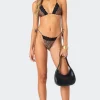Lacey Leopard String Bikini Bottom
