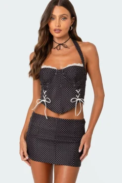 Laine Polka Dot Corset