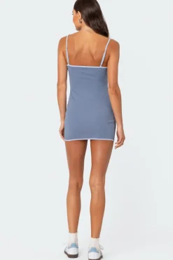 Lark Contrast Mini Dress
