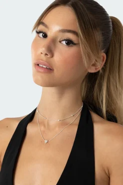 Layered Heart Necklace