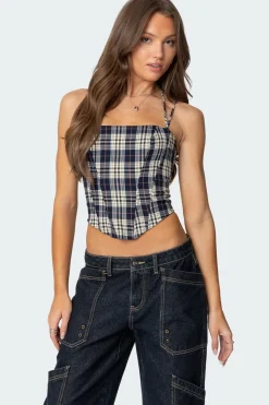 Leon Plaid Corset
