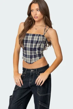 Leon Plaid Corset