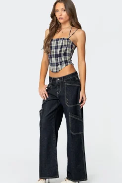 Leon Plaid Corset