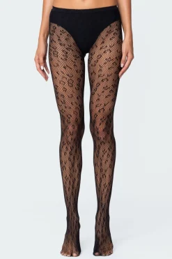 Leopard Tights