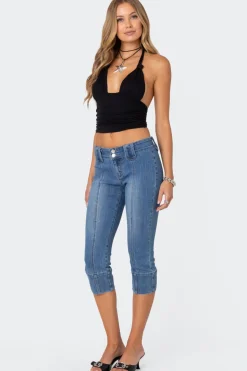 Lillie Knotted Halter Top