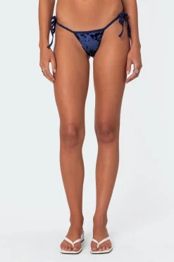 Lilly Sequin String Bikini Bottom