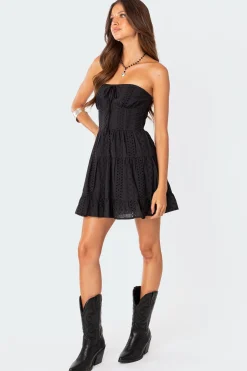 Liora Lacey Cotton Mini Dress
