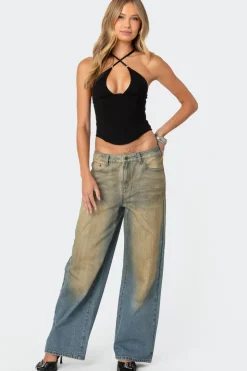 Lou Crossover Beaded Corset