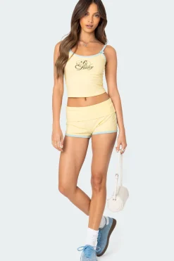 Lucky Contrast Tank Top