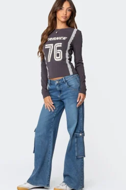 Lunar Low Rise Cargo Jeans