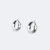 Lux Wide Hoop Earrings