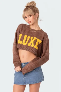 Luxe Cropped Sweater
