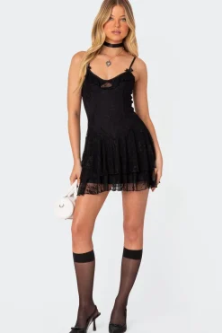 Lyla Lace Corset Mini Dress