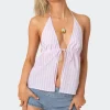 Madelyn Tie Front Top