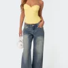 Magda Low Rise Acid Wash Jeans