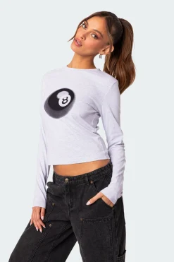 Magic 8 long sleeve T shirt