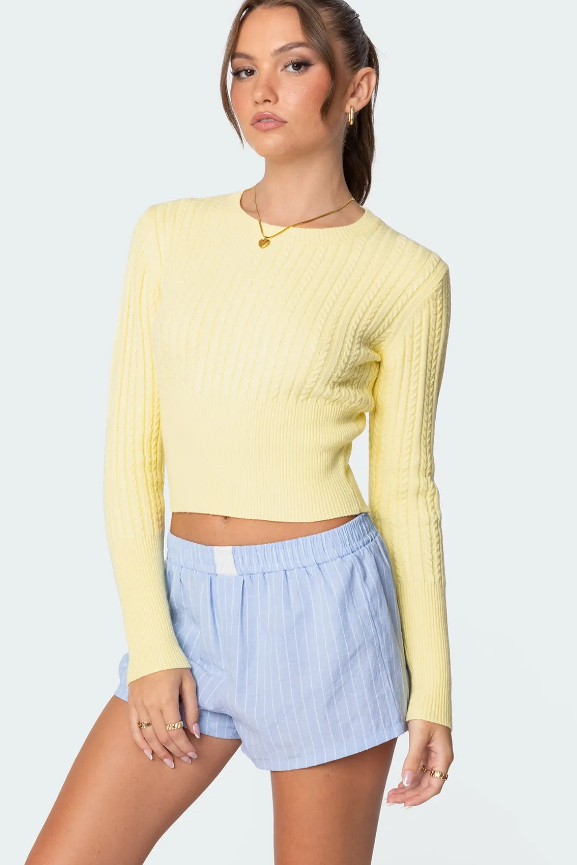 Mallory Cable Knit Sweater