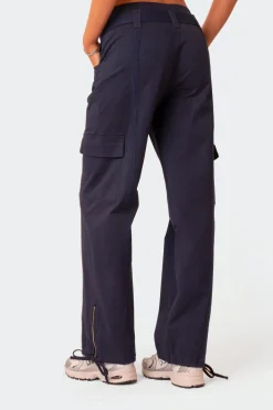 Manuel Low Rise Belted Cargo Pants