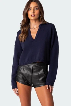 Marcie Oversize Cropped Sweater