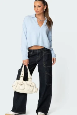Marcie Oversize Cropped Sweater